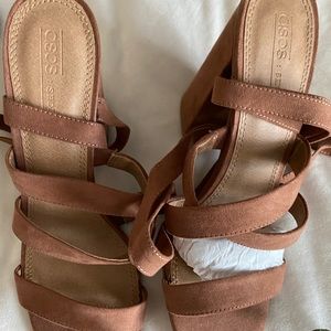 ASOS Halliwell Block heeled sandals